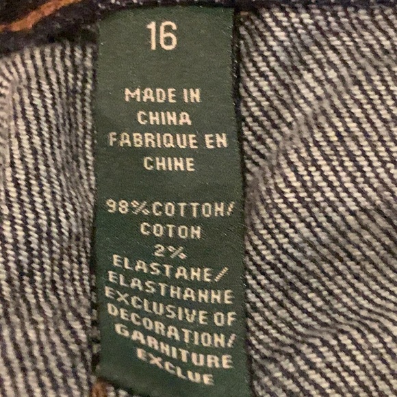 Ralph Lauren Dark Denim Skirt - Picture 7 of 7